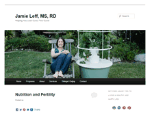 Tablet Screenshot of jamieleff.com